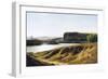 Banks of the River Tiber-Andre Giroux-Framed Art Print