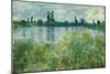 Banks of the Seine, Vétheuil. Dated: 1880. Dimensions: overall: 73.4 x 100.5 cm (28 7/8 x 39 9/1...-Claude Monet-Mounted Poster