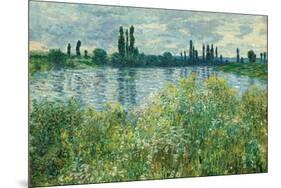Banks of the Seine, Vétheuil. Dated: 1880. Dimensions: overall: 73.4 x 100.5 cm (28 7/8 x 39 9/1...-Claude Monet-Mounted Poster