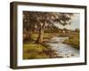 Banks of Wiltshire-null-Framed Art Print