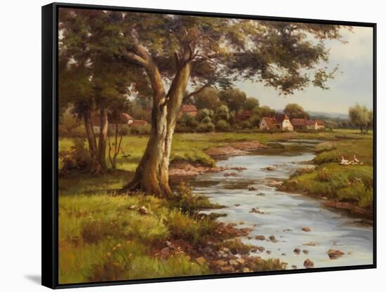 Banks of Wiltshire-null-Framed Stretched Canvas