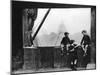 Bankside, around Blackfriars Bridge, London, 1926-1927-null-Mounted Giclee Print