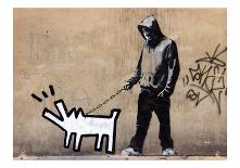 Dog-Banksy-Giclee Print