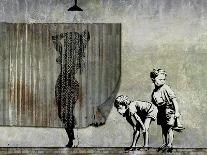 Flying Balloon Girl-Banksy-Giclee Print