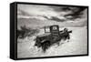 Bannack Truck-George Johnson-Framed Stretched Canvas