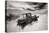 Bannack Truck-George Johnson-Stretched Canvas