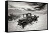 Bannack Truck-George Johnson-Framed Stretched Canvas