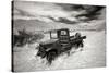 Bannack Truck-George Johnson-Stretched Canvas