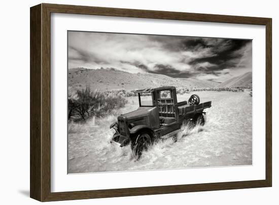 Bannack Truck-George Johnson-Framed Photographic Print