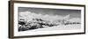 Banner and Ritter Peaks in winter, Ansel Adams Wilderness, Sierra Nevada Mountains, California-Russ Bishop-Framed Photographic Print