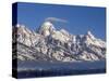 Banner Cloud on Summit of Grand Teton-Scott T. Smith-Stretched Canvas