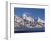 Banner Cloud on Summit of Grand Teton-Scott T. Smith-Framed Photographic Print