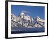 Banner Cloud on Summit of Grand Teton-Scott T. Smith-Framed Photographic Print