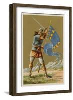 Banner of Charlemagne-null-Framed Giclee Print