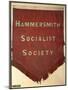 Banner of the Hammersmith Socialist Society-William Morris-Mounted Giclee Print