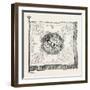 Banner of the Royal Society of Choirs of Ghent, Belgium. 1855-null-Framed Giclee Print