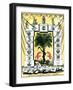 Banner of the Secession Convention in Charleston, South Carolina, c.1860-null-Framed Giclee Print