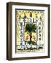 Banner of the Secession Convention in Charleston, South Carolina, c.1860-null-Framed Premium Giclee Print