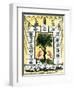 Banner of the Secession Convention in Charleston, South Carolina, c.1860-null-Framed Premium Giclee Print