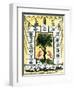 Banner of the Secession Convention in Charleston, South Carolina, c.1860-null-Framed Giclee Print