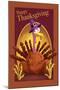 Banner Thanksgiving-Frank Harris-Mounted Giclee Print