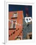 Banners in Street, San Miguel De Allende, Mexico-Nancy Rotenberg-Framed Photographic Print