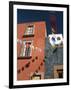 Banners in Street, San Miguel De Allende, Mexico-Nancy Rotenberg-Framed Photographic Print