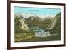Bannff Springs Hotel-null-Framed Premium Giclee Print