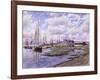 Banning Wharf, Ca. 1880-Stanton Manolakas-Framed Giclee Print