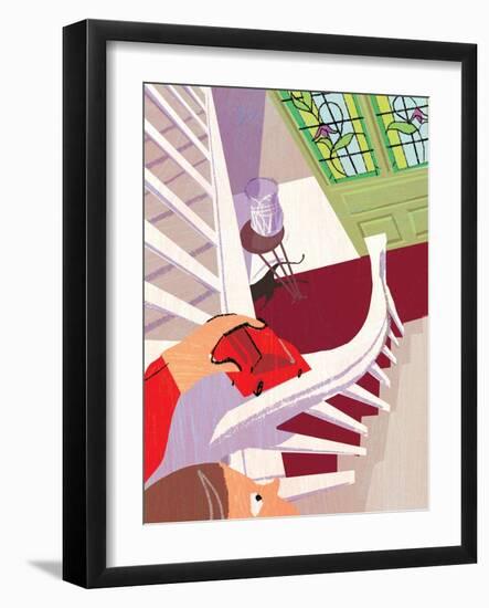 Bannister-A Richard Allen-Framed Giclee Print