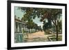 Banos Street, Havana, Cuba, C1910-null-Framed Giclee Print