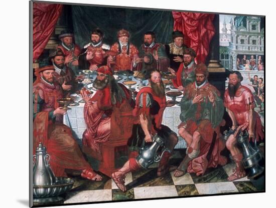 Banquet, 1574-Antoon Claeissens-Mounted Giclee Print