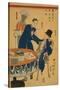 Banquet at a foreign mercantile house in Yokohama, 1861-Utagawa Sadahide-Stretched Canvas