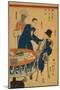 Banquet at a foreign mercantile house in Yokohama, 1861-Utagawa Sadahide-Mounted Giclee Print