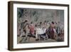 Banquet at Lucentio's House, 1859-John Gilbert-Framed Giclee Print