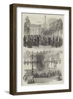 Banquet at Mansion House in Dublin-null-Framed Giclee Print