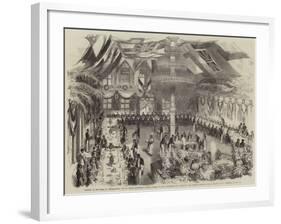 Banquet at the Hotel Du Gouvernement-William Carpenter-Framed Giclee Print