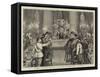 Banquet at the Mansion House Given by the Lord Mayor to Sir Garnet Wolseley and the Officers-Joseph Nash-Framed Stretched Canvas