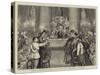 Banquet at the Mansion House Given by the Lord Mayor to Sir Garnet Wolseley and the Officers-Joseph Nash-Stretched Canvas