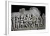 Banquet, Bas-Relief, Roman Civilisation, 3rd Century-null-Framed Giclee Print