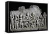 Banquet, Bas-Relief, Roman Civilisation, 3rd Century-null-Framed Stretched Canvas