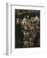 Banquet, Detail from Judgment of Paris and Destruction of Troy-Matthias Gerung-Framed Giclee Print