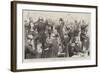 Banquet Given at Portsmouth by the Officers of the British Fleet to the German Naval Officers-null-Framed Giclee Print