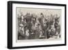 Banquet Given at Portsmouth by the Officers of the British Fleet to the German Naval Officers-null-Framed Giclee Print