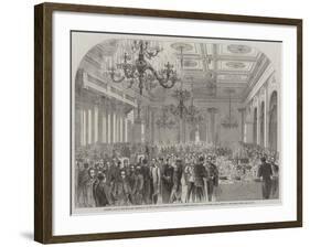Banquet Given at the Exchange-null-Framed Giclee Print