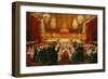 Banquet Given by the Corporation of London to the Prince Regent, the Emperor of Russia and the…-Luke Clennell-Framed Giclee Print