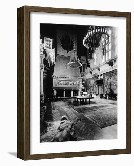 Banquet Hall in Biltmore Mansion-null-Framed Photographic Print