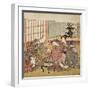 Banquet in a Wealthy Household, 1770-74-Isoda Koryusai-Framed Giclee Print
