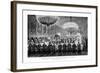 Banquet in the Emperor's Hall, Römer, Frankfurt, (17th August 186), 1900-null-Framed Giclee Print