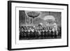 Banquet in the Emperor's Hall, Römer, Frankfurt, (17th August 186), 1900-null-Framed Giclee Print